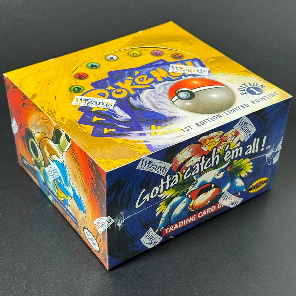 Pokémon Booster Packs Base Fossil Jungle - 11 Cards Per Pack & 36 Pack Booster Box Proxy Game Cards Collection