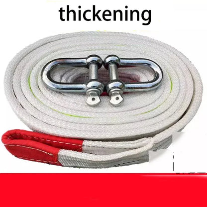 10T Car Tow Rope - 4M 5M 7M Heavy Duty Trailer & Off-Road Vehicle Rescue Strap