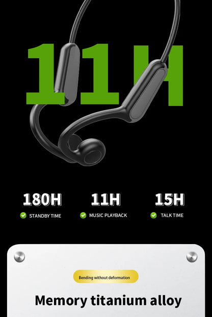 Xiaomi Wireless Bone Conduction Earphones – Bluetooth 5.3 Sports Ear-Hook Headset, Waterproof for Running & Driving