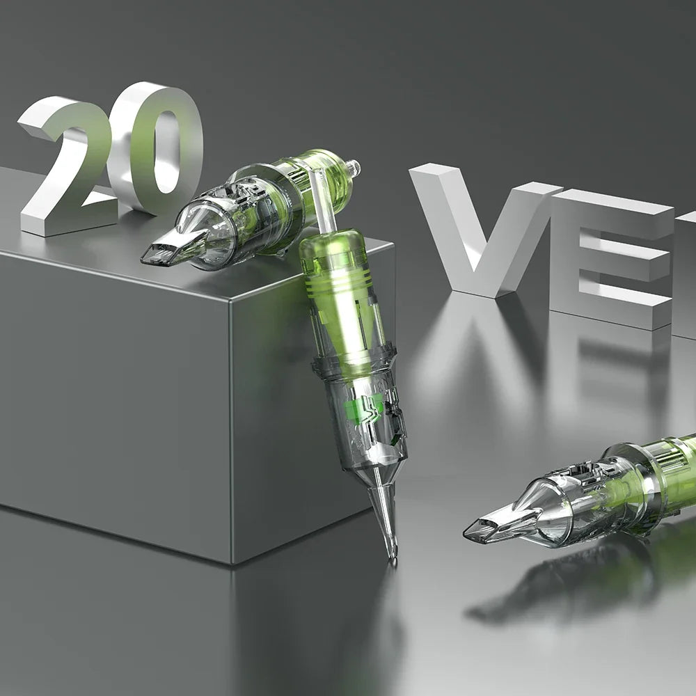EZ Filter Venom Tattoo Needle Cartridges - Disposable Round Liner & Shader Needles