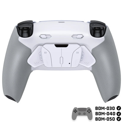 eXtremeRate RISE4 Plus MAX Back Button Kit – Remappable PS5 Controller Accessory with Clicky Trigger Stop & Rubberized Grip