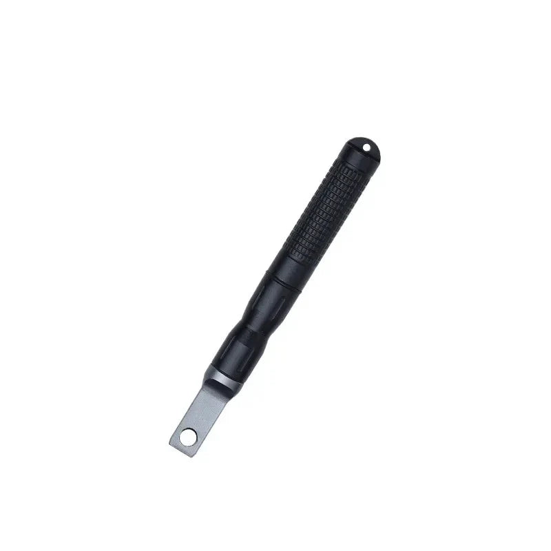 Wilderness Survival Flint Kit - Magnesium Fire Starter Stick with Wooden Handle for Camping Outdoor Emergency Gear