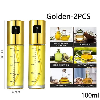 Glass Oil Sprayer Bottle - Olive Oil Mister for Cooking Salad BBQ Baking Kitchen Use