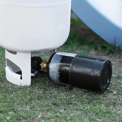 YANBIGUO Propane Refill Adapter - Solid Brass Coupler for Refilling 1lb LP Gas Cylinders from 20lb Tanks