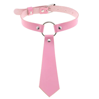 Harajuku Cosplay Rivet Star Punk Rock Gothic Collar — Sexy PU Leather Heart Cross Spike Choker Jewelry for Women