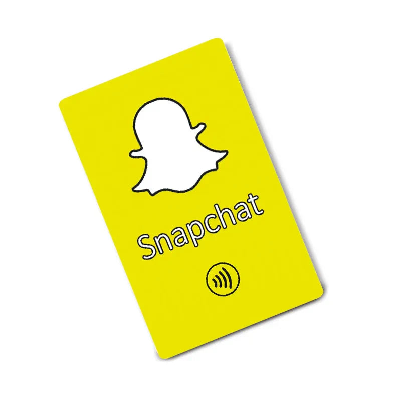 Universal NFC Google Review Cards – Instagram & Facebook Tap-to-URL Social Business Cards for Android & iPhone