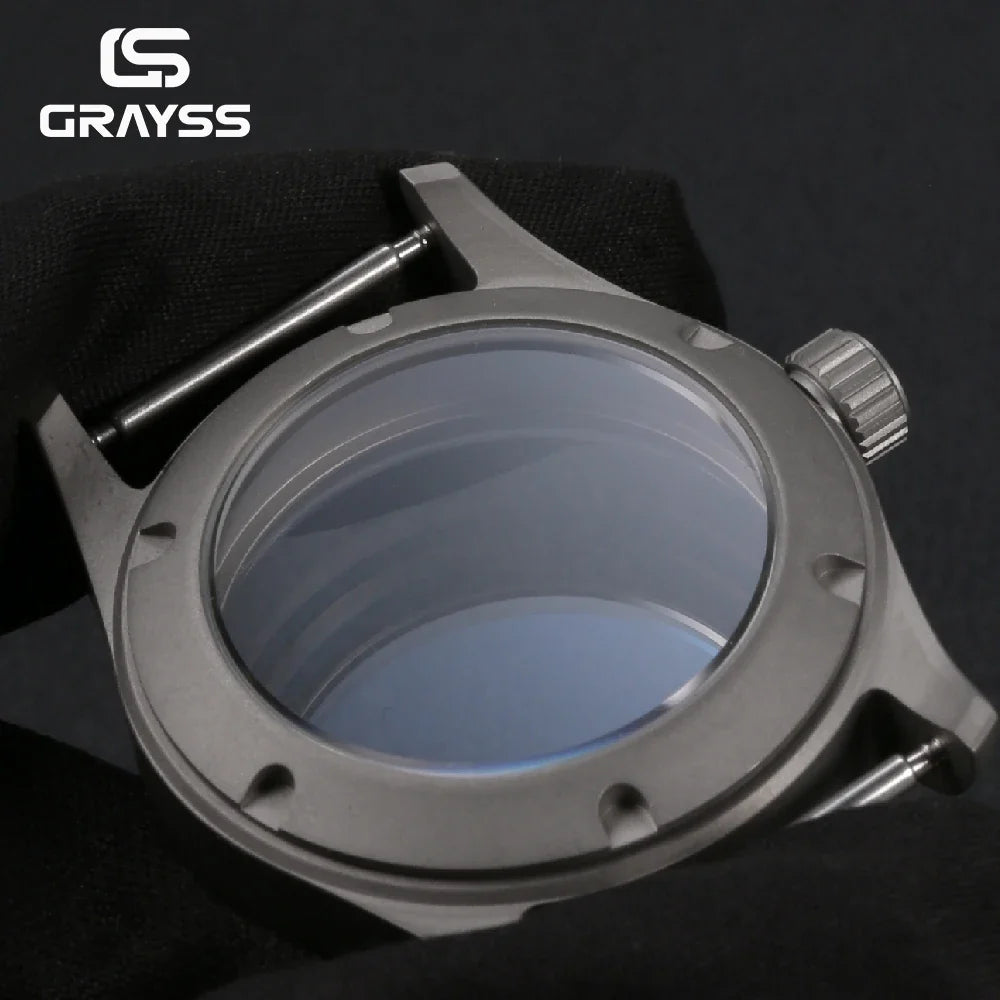 T2 Titanium & Steel Diving Watch Case - 20BAR Waterproof NH34 NH35 NH38 NH70 Watch Parts