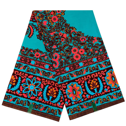 Popular Ankara Wax Fabric - High Quality 100% Cotton African Pagne Print for Dresses & Sewing
