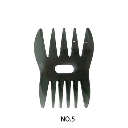 Men's Professional Wide Tooth Hair Comb & Brush – Barber-Grade Hair Styling Tool for Men