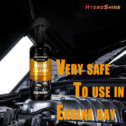 Hydroshine Engine Bay Cleaner Spray - Powerful Oil, Dust & Dirt Remover for Car Engine Compartment Cleaning