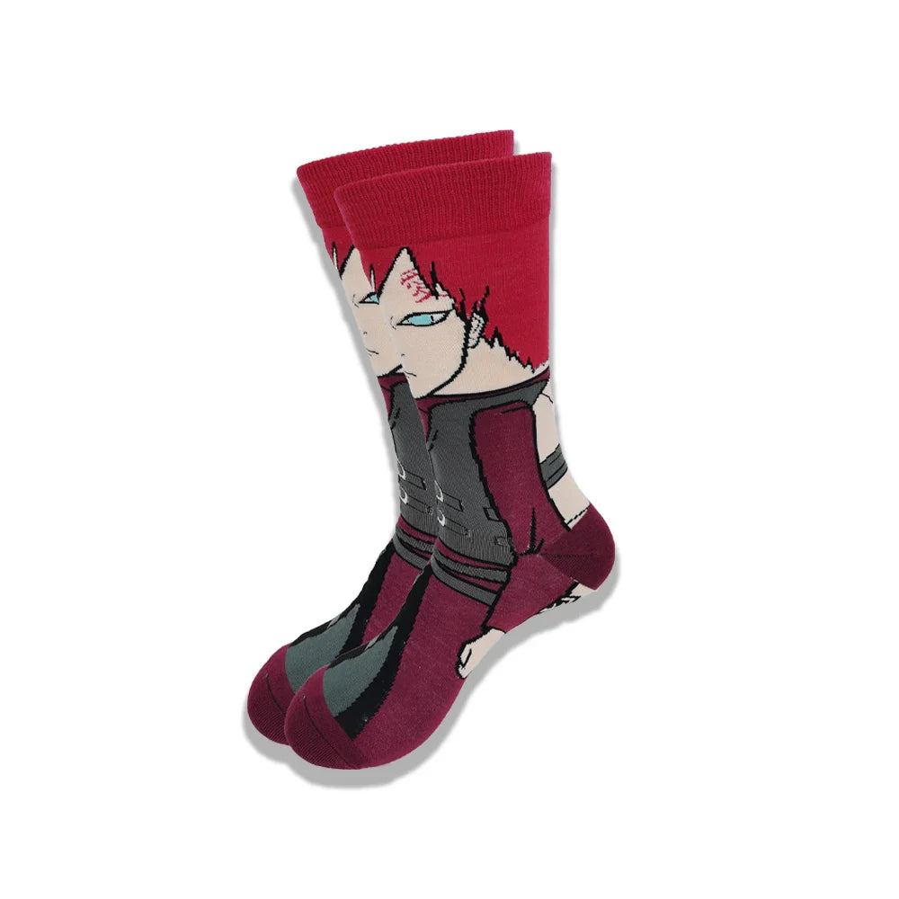 Spring and Autumn Cartoon Movie Character Socks for Men & Women – Funny Fashion High Quality Crew Tube Socks, Unisex Casual Cotton Socks