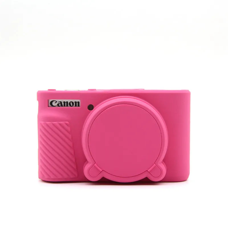 Canon PowerShot SX730 SX740 Silicone Camera Case - Soft Rubber Protective Skin Cover Bag for SX740HS Digital Camera