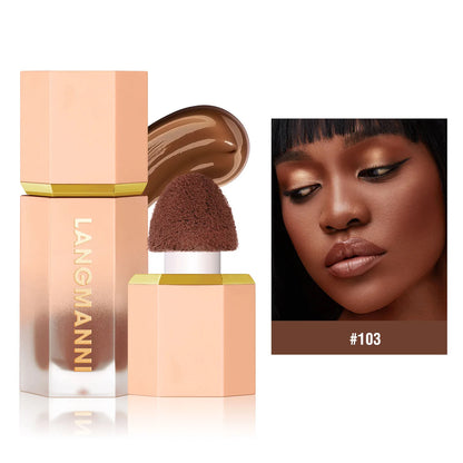 Three-Color Liquid Contouring Cream - Enhance Facial Contour for a Sculpted Look