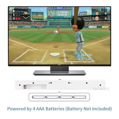 Wii Motion Sensor Receiver Bar - USB Infrared Replacement with Extension Cable for Nintendo Wii & Wii U