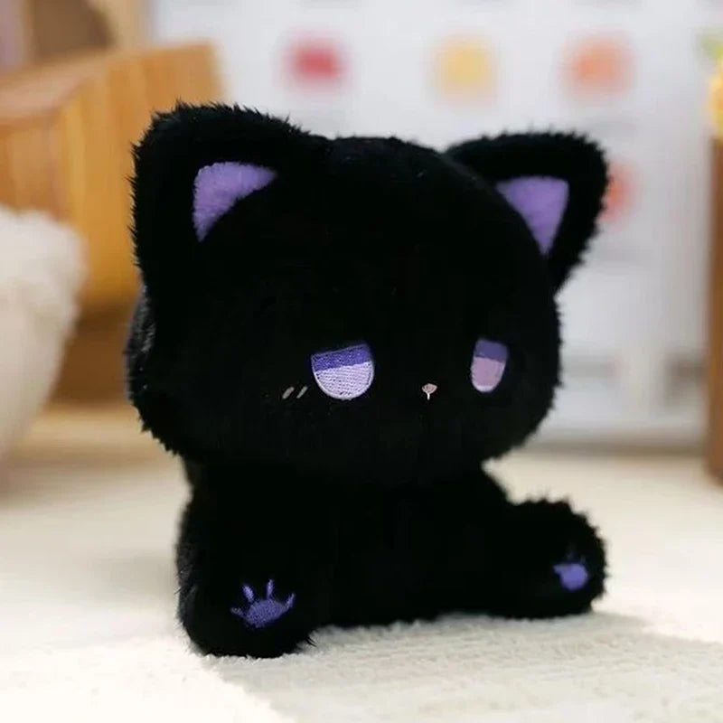 Cute Emo Bear Plush Doll - 15cm Soft Animal Toy for Kids Birthday & Christmas Gifts