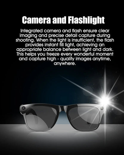 Xiaomi Mijia 6K HD AI Smart Glasses — 100MP Camera, ChatGPT, Bluetooth Call, Voice Assistant, 260mAh Battery