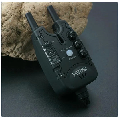 Hirisi Carp Fishing Bite Alarm - Adjustable Volume, Tone & Sensitivity LED Indicator B150