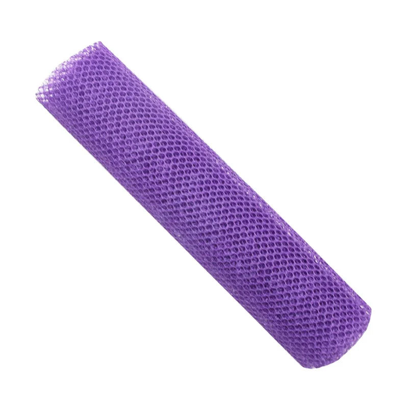 African Exfoliating Bath Sponge - Double-Sided Mesh Body Scrub Towel for Smooth Skin