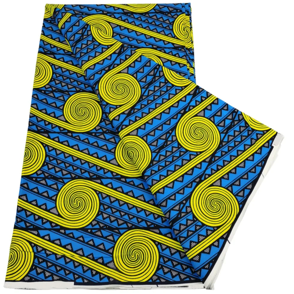 100% Cotton Real Wax Ankara Fabric - 2026 African Print Wedding Dress Sewing Fabric