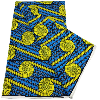 100% Cotton Real Wax Ankara Fabric - 2026 African Print Wedding Dress Sewing Fabric