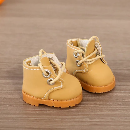 Labubu Doll Shoes for 15/17cm Cotton Dolls — Casual Sports Canvas & Martin Boots, Accessories for Labubu Outfits
