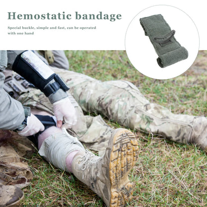 4/6 Inch Israeli Emergency Bandage — Traumatic Hemostatic Compression Dressing for First Aid, Tactical & IFAK Use
