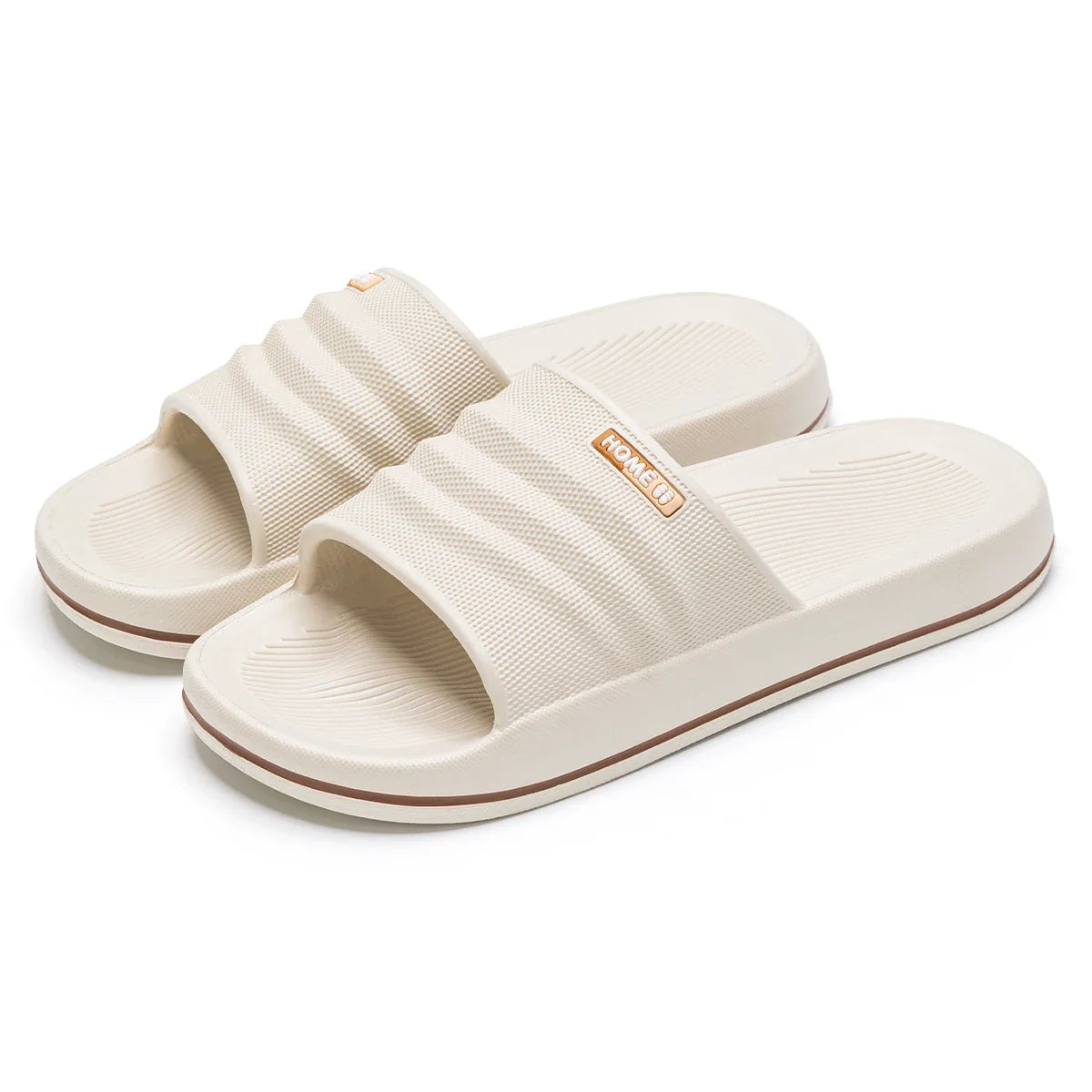 EVA Couple Slip-On Slippers – Soft-Soled Comfortable Home & Casual Slippers