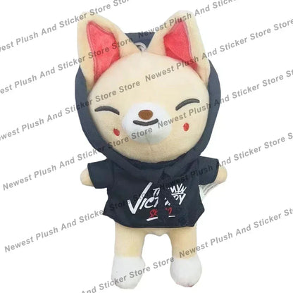 Kpop SKZOO Plush Keychain – Cute Dog Pendant Toy for Kids, Backpack Hanging, Birthday Gift
