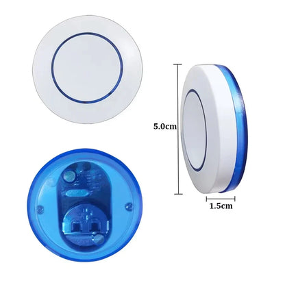 433MHz Wireless Relay Switch - 10A Remote Control Light Receiver with Wall Panel for LED Lamps 110V 220V