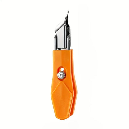 25° Slant Edge Nail Clipper - Stainless Steel Professional Ingrown Toenail Trimmer with Wide Opening Eagle Beak Design