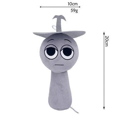 Sprunki Plush Toy — Incredibox Cartoon Pillow Doll, Stuffed Plush for Kids, Birthday & Christmas Gift