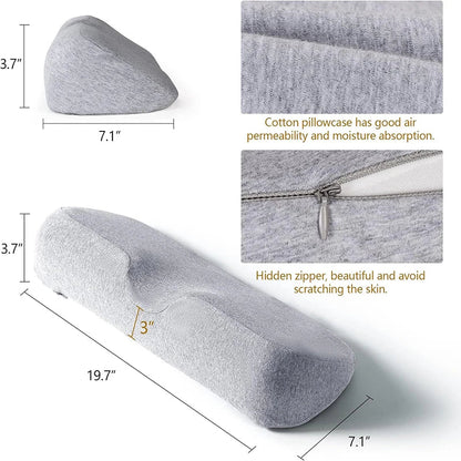 Cervical Memory Foam Contour Pillow – Ergonomic Orthopedic Bed Pillow for Side Sleepers & Neck Support