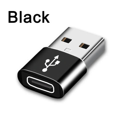 USB C 3.0 Adapter - Type C Male to USB 2.0 Female Converter for Mobile Phones, PC Laptops & Devices