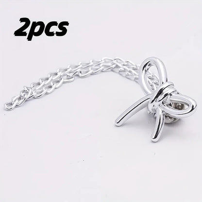 Women’s Butterfly Clothing Clips - Adjustable Sleeve Shortening & Fashion Fixing Accessories for Shirts, Dresses & Pants