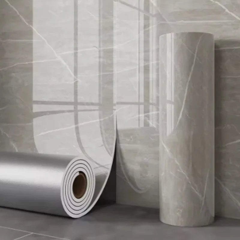 Marble Foam Wall Tile Sticker - Waterproof Self-Adhesive Wallpaper for Bedroom, Living Room & Bathroom
