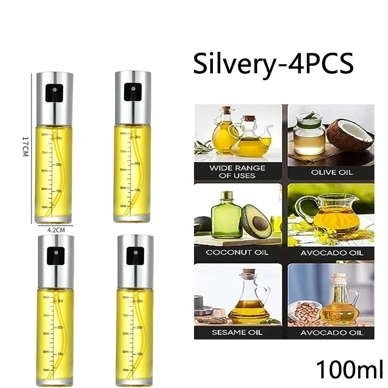 Glass Oil Sprayer Bottle - Olive Oil Mister for Cooking Salad BBQ Baking Kitchen Use