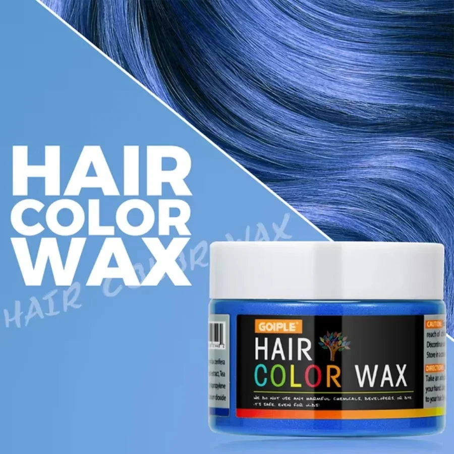 Valentine's Day DIY Hair Color Wax - Temporary Washable Hair, Beard & Eyebrow Coloring Cream