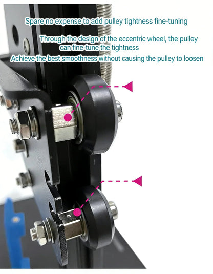Stealth Heat Set Insert Press Kit - M1-M8 Threaded Nut Insertion Tool for 3D Printing Parts