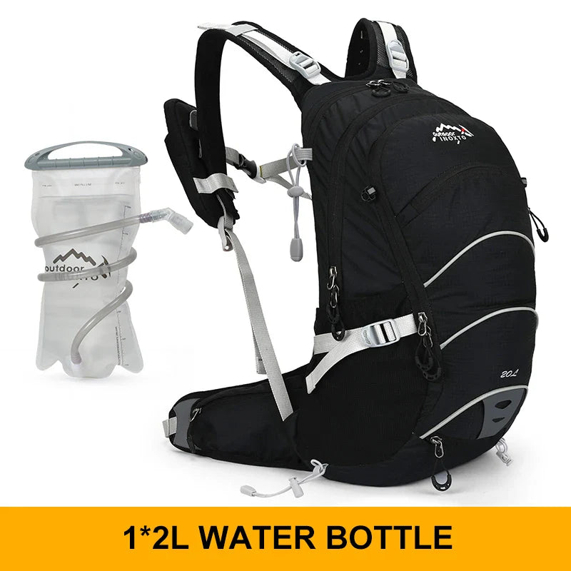 20L Waterproof Mountaineering Backpack – Outdoor Hiking & Camping Bag for Men & Women
