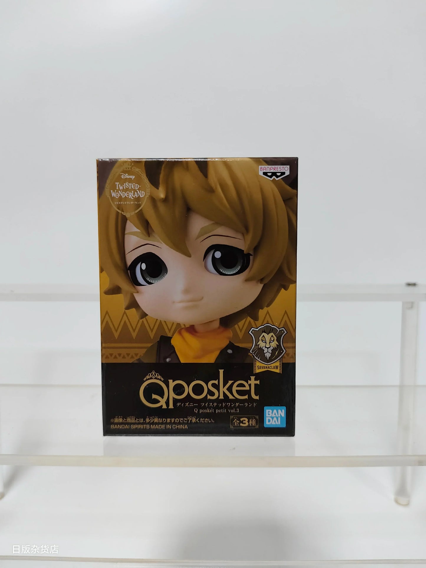 Bandai Q Posket Disney Twisted Collectible Figures – Leona, Jack, Ruggie, Wonderland Azul, Ashengrotto Toy Gift