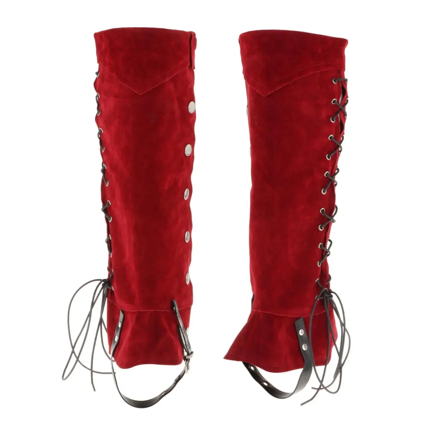 Pirate & Knight Boot Covers – Medieval Costume Shoes Cover for Men, Steampunk & Cosplay Props