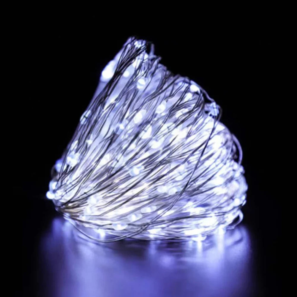 LED Copper Wire Fairy Lights - Waterproof Battery Operated String Lights for Wedding, Party, Christmas & DIY Decorations