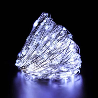 LED Copper Wire Fairy Lights - Waterproof Battery Operated String Lights for Wedding, Party, Christmas & DIY Decorations