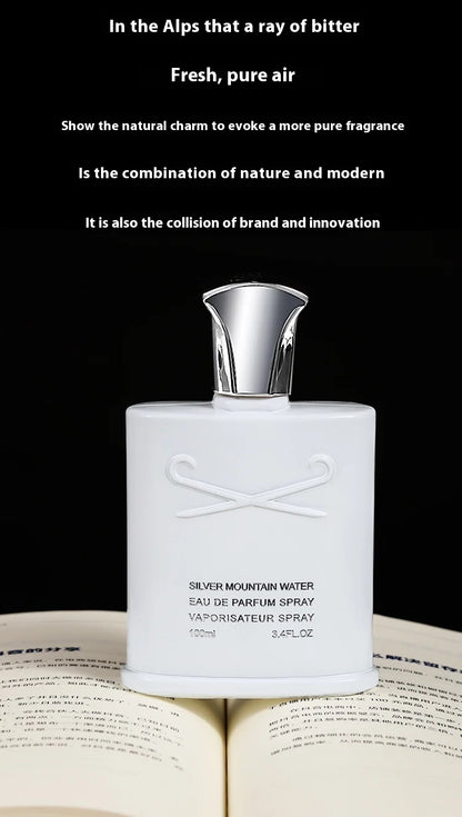 Woody Notes Men’s Perfume Spray — Long-Lasting Floral Fruity Fragrance with Pheromones, Ideal Gentleman Dating Gift
