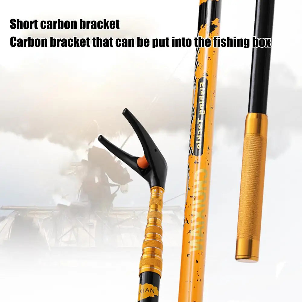 360° Adjustable Telescopic Fishing Rod Holder – Portable Fishing Pole Support Stand Bracket