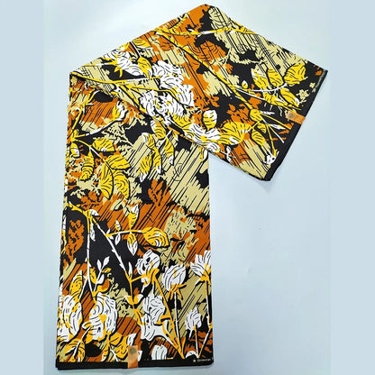 Guaranteed Veritable African Real Wax Fabric - 100% Cotton High Quality Ankara Pagne 6 Yards Nigerian Women’s Style Dress Material