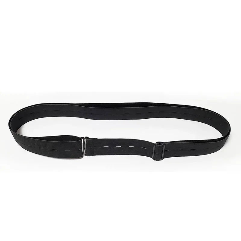 Shirt Stay Belt Adjustable Elastic Non-Slip Shirt Holder Strap for Men & Women – Keep Shirts Tucked In Securely Clothing Lock Belt