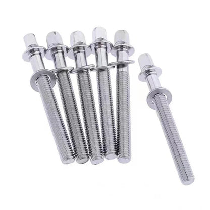 2" Tension Rods for Drums – 6/12pcs 5mm & 6mm Stainless Steel Drum Screws