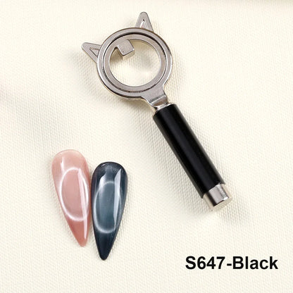 Cat Eye Nail Art Magnetic Tool Set - Halo Cat Eye Nail Design Magnet for DIY Manicure and Home Nail Art