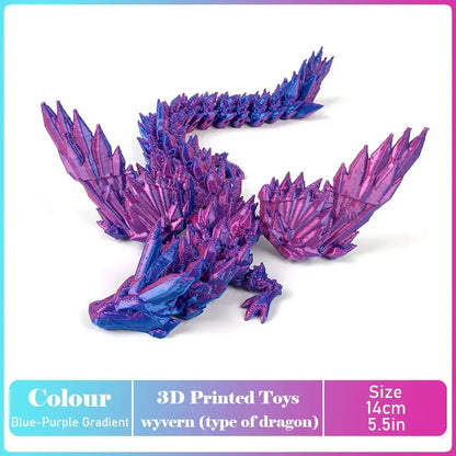 3D Printed Tyrannosaurus Rex Model - Realistic Jointed Movable Dinosaur Figure Toy & Desktop Decoration Gift